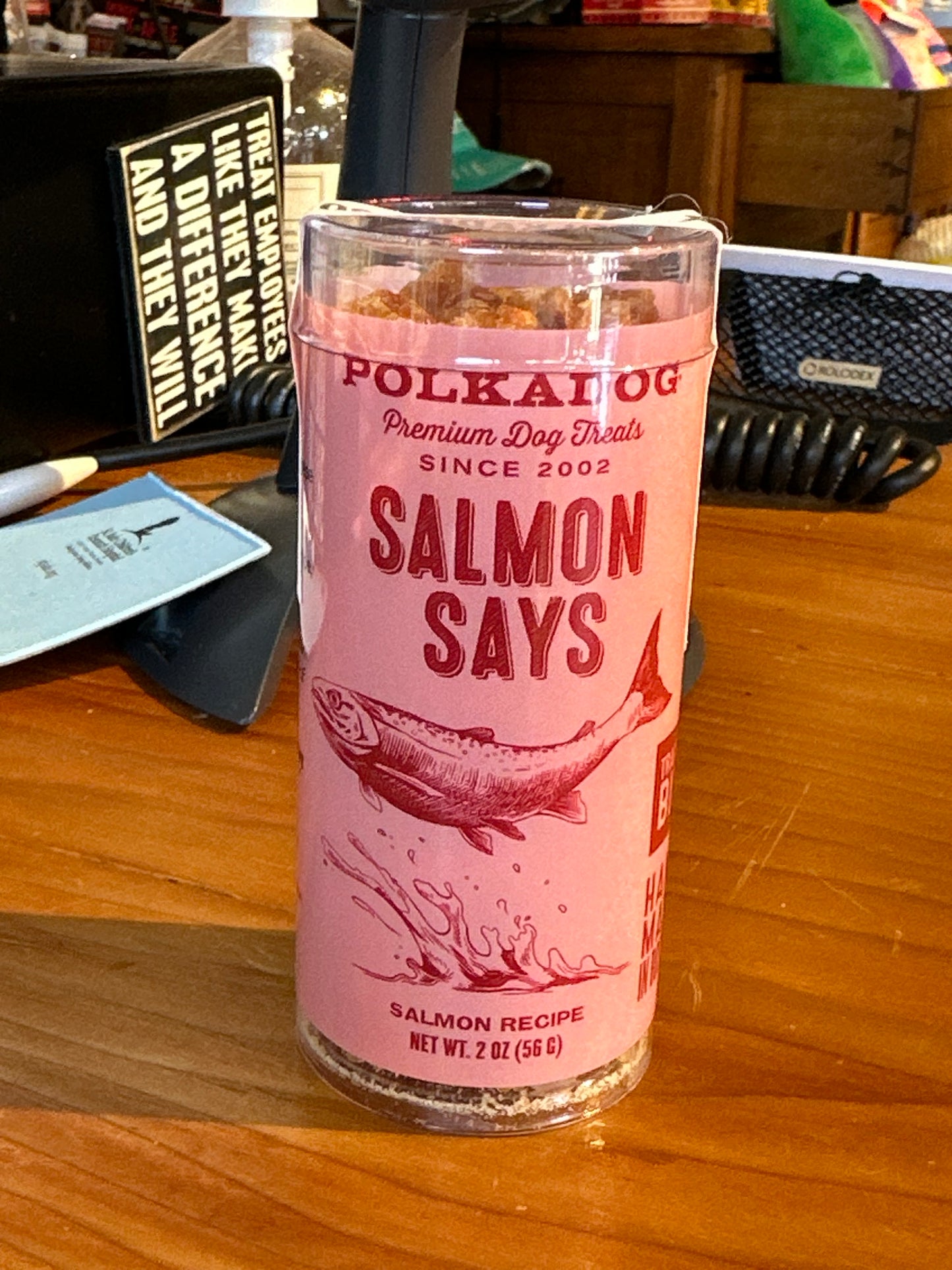 Polka Dog Bakery - Salmon Says Training  Bites Tube