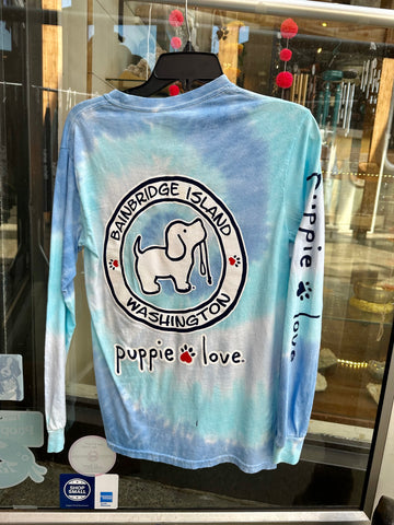 puppie love - Exclusive - Spiral Tie Dye - Long Sleeve T-Shirt - Wildflower - 2X Large