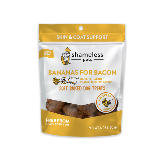 Shameless Pets - Bananas for Bacon - Soft Dog Treats