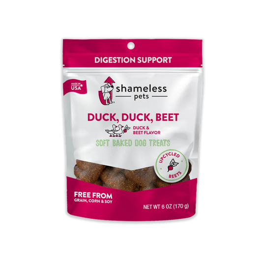 Shameless Pets - Duck Duck Beet - Soft Dog Treats