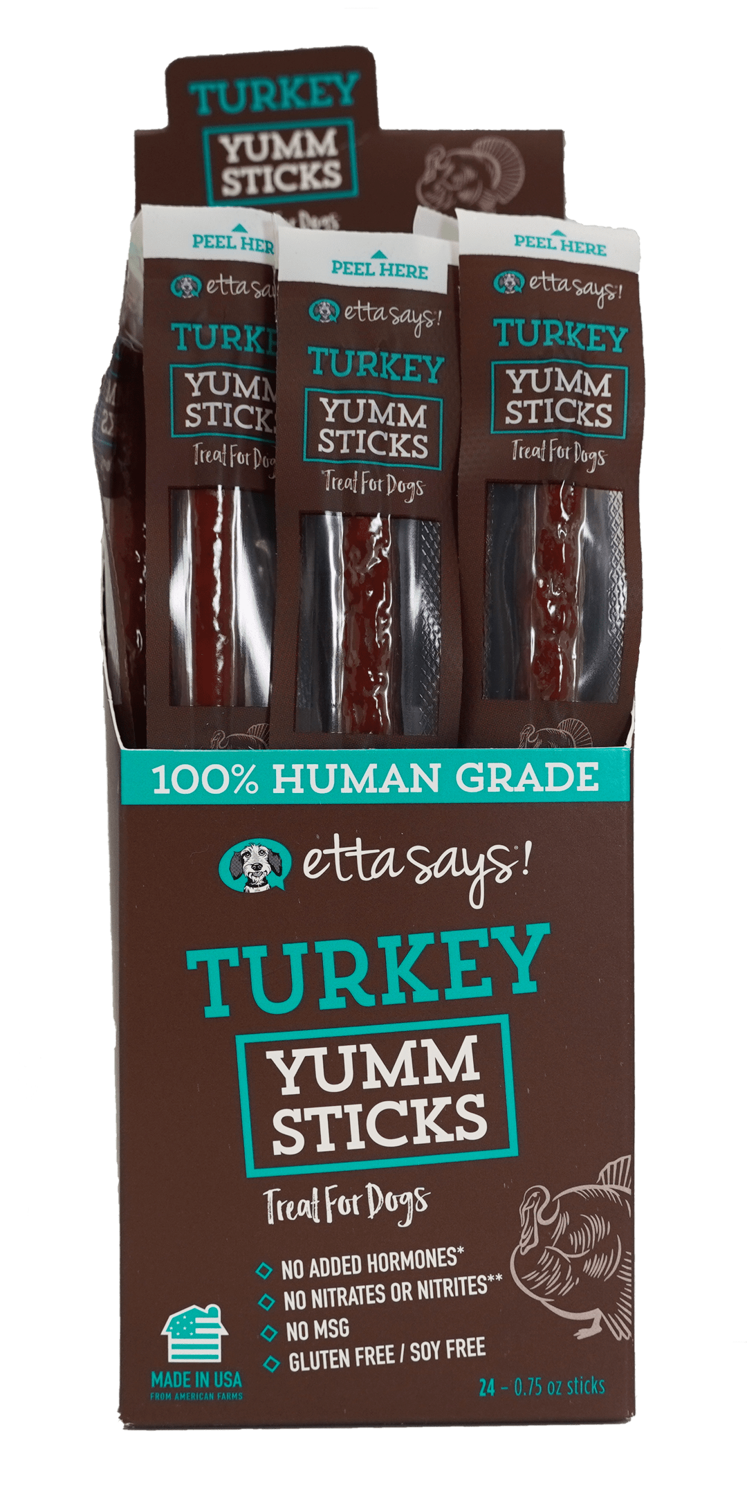 Etta Says - Yumm Sticks - TURKEY