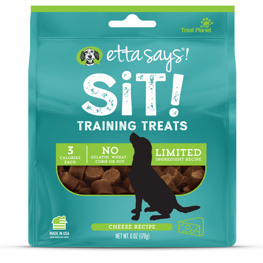Etta Says - Sit! Training Treats - CHEESE 6oz