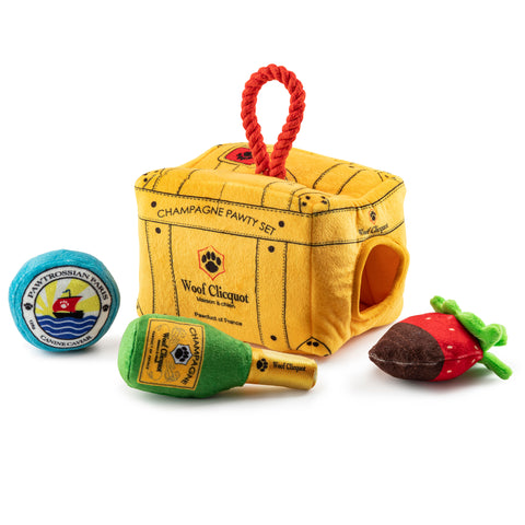 Haute Diggity Dog - Woof Clicquot  - Interactive Toy