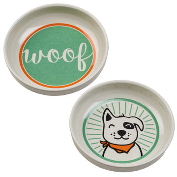 Ore' Originals - Pet Bowl Gift Set - Lucky Dog